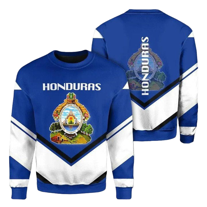 Honduras Coat Of Arms Sweater Lucian Style J5W ? Usalast