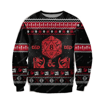 Hot Dungeons Dragons Christmas Sweater ? Usalast
