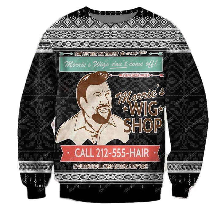 Hot Goodfellas Morries Wig Shop Christmas Sweater ? Usalast