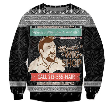 Hot Goodfellas Morries Wig Shop Christmas Sweater ? Usalast
