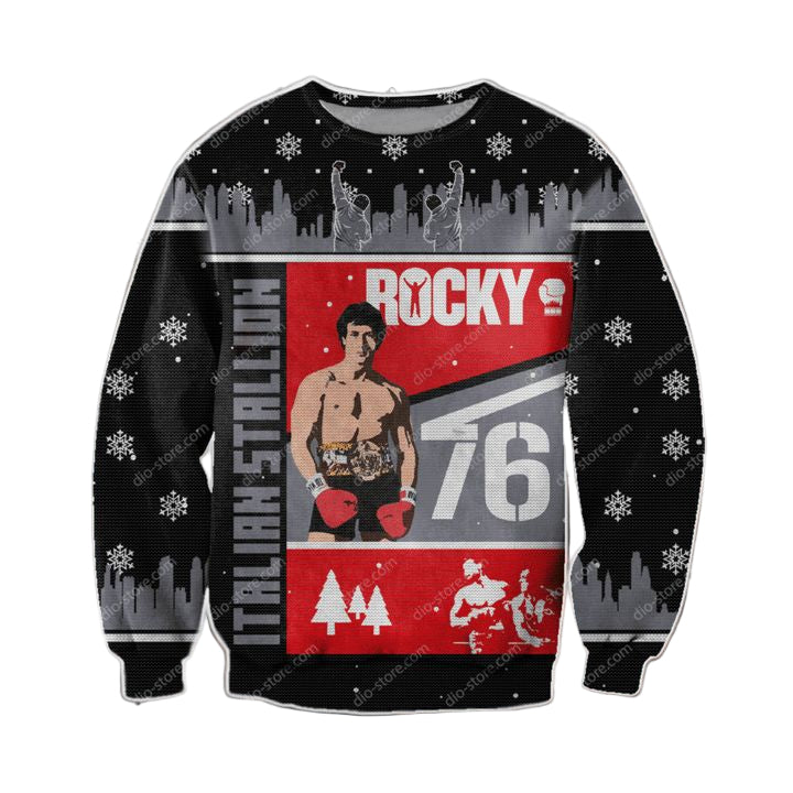 Hot Rocky Balboa Christmas Sweater ? Usalast