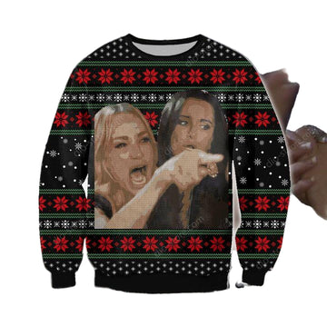 Hot Woman Yelling At A Cat The Printed Sweater ? Usalast