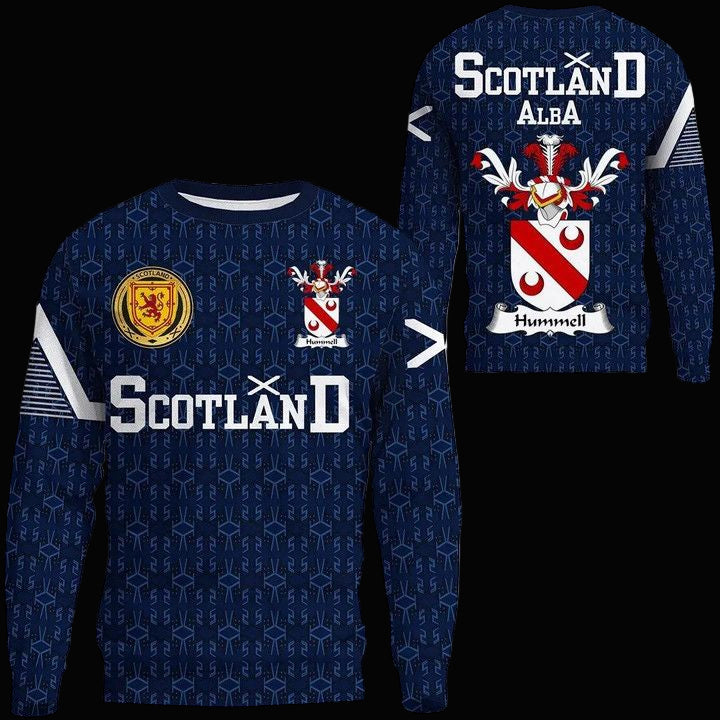 Hummell Family Crest Sweater Scottish Home ? 1991 Style A7 ? Usalast