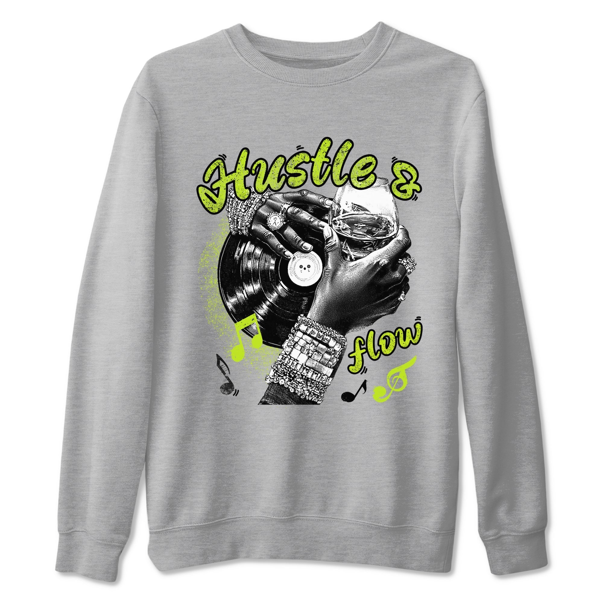 Hustle and Flow Sneaker Tees - Air Foamposite One Black Volt