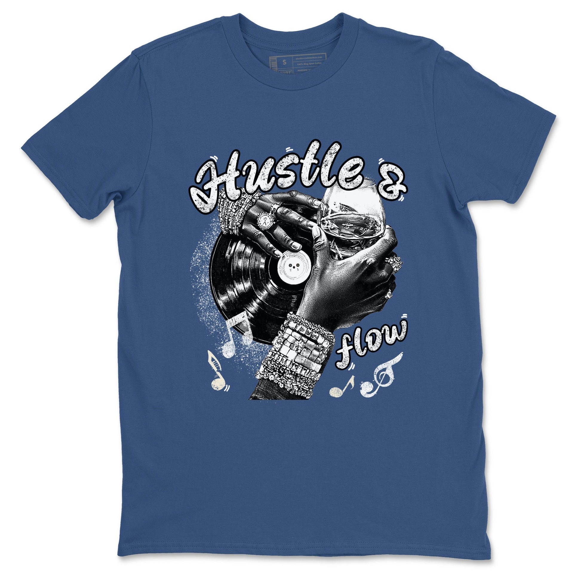 Hustle and Flow Sneaker Tees - Air Jordan 3 A Ma Maniere x Diffused Blue