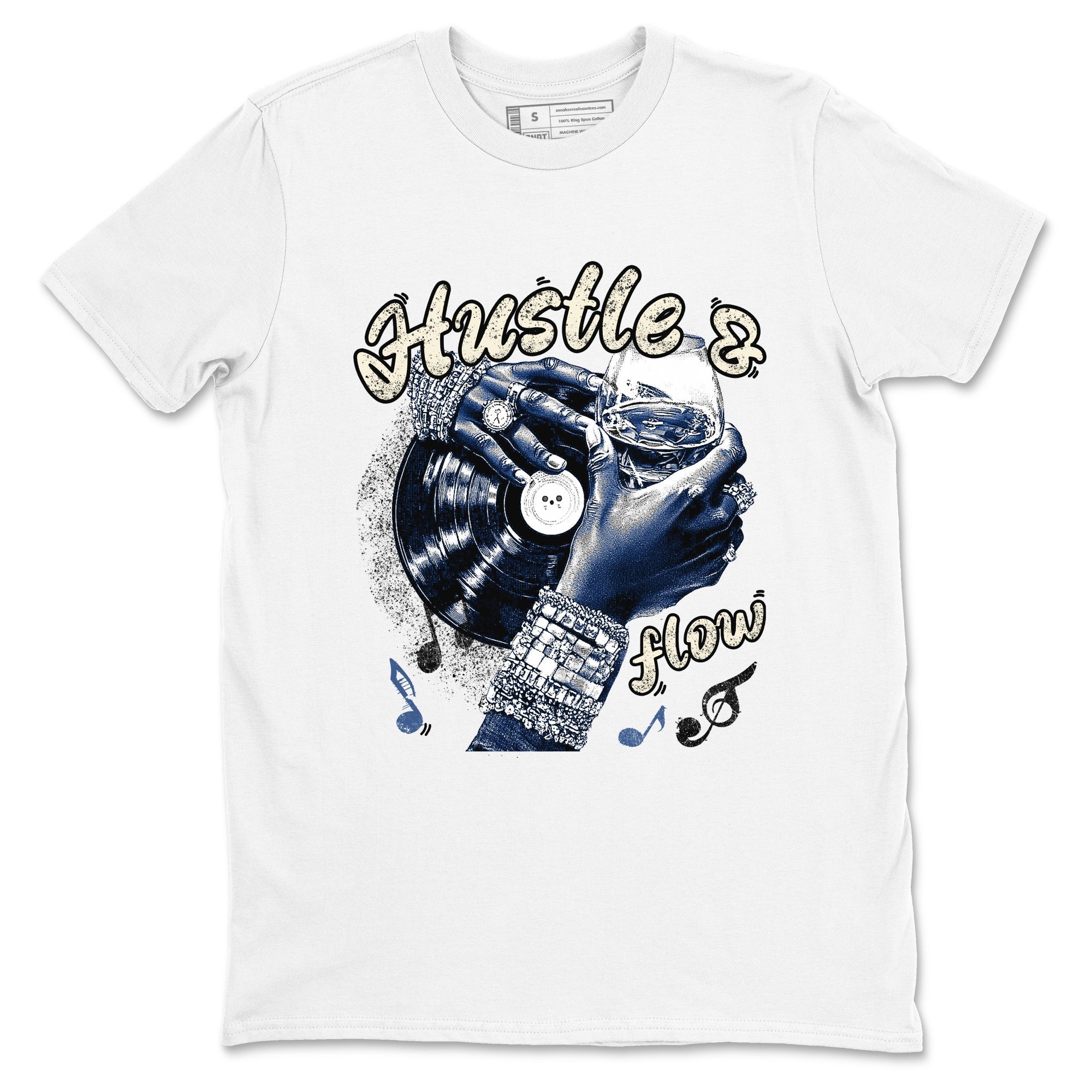 Hustle and Flow Sneaker Tees - Air Jordan 3 A Ma Maniere x Diffused Blue