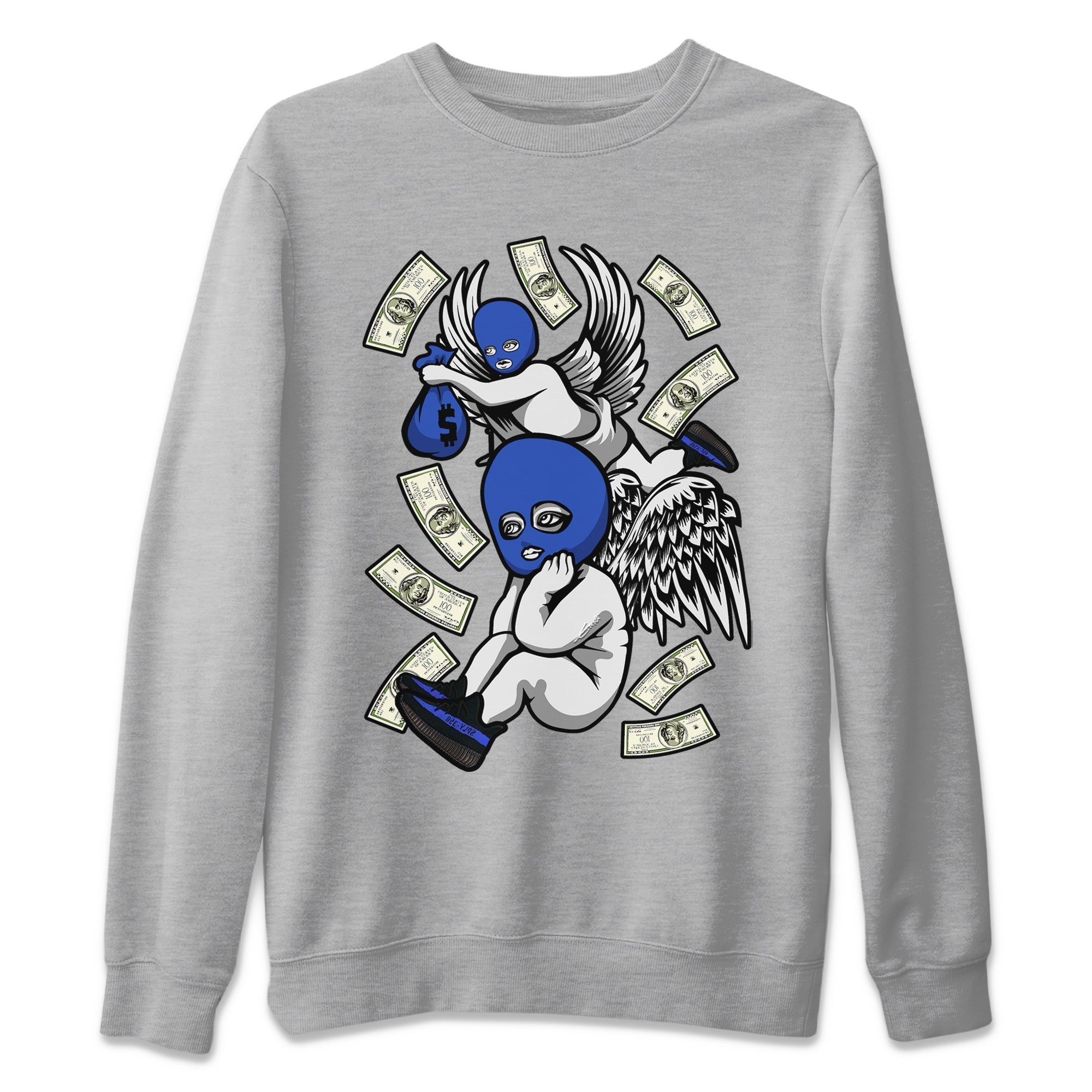 Hustle Angels Unisex Tops - Yeezy 350 Dazzling Blue