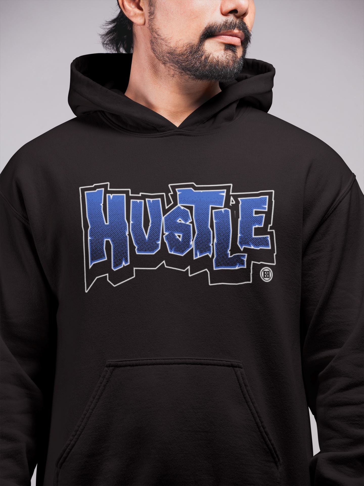 Hustle Graffiti Unisex Tops - Yeezy 350 Dazzling Blue