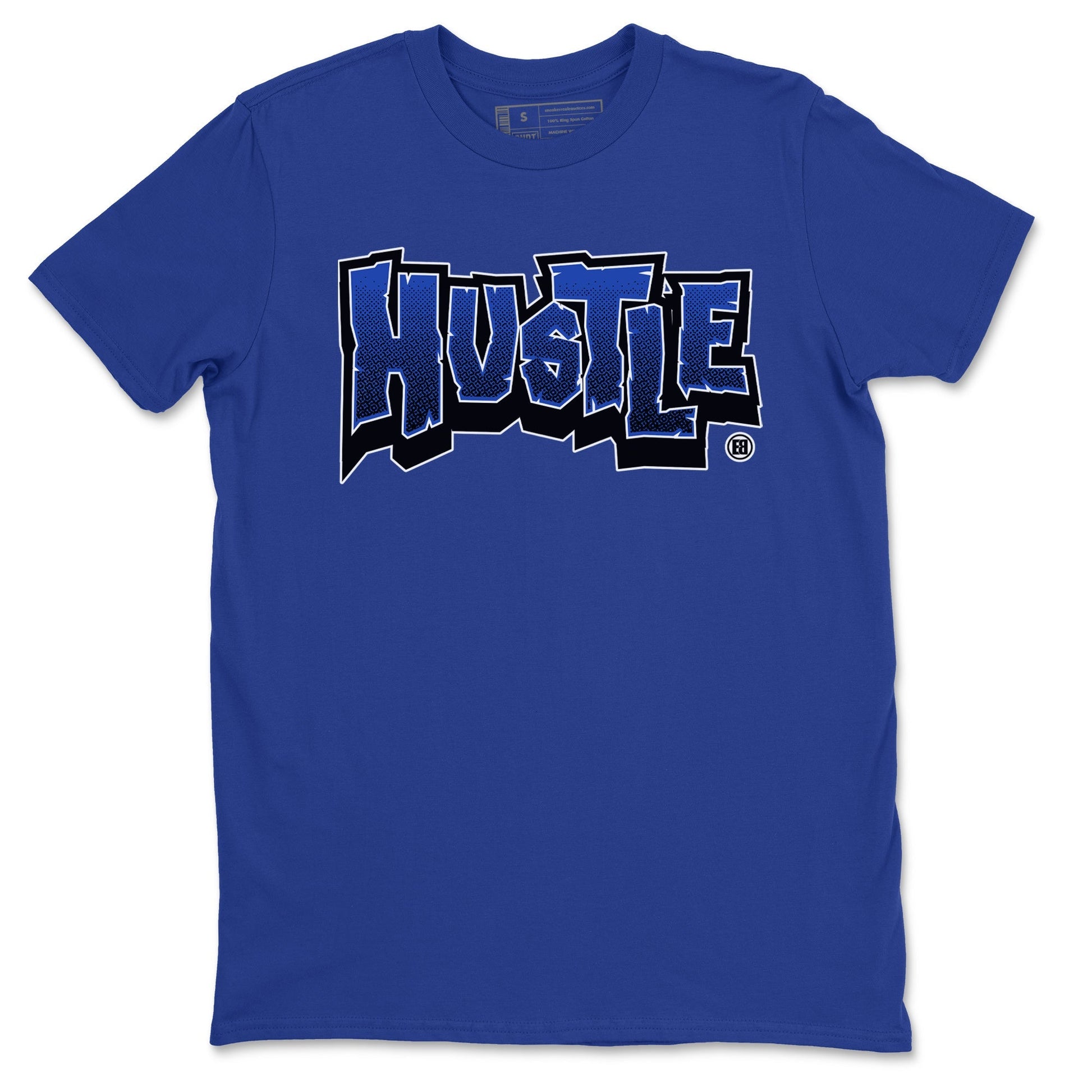 Hustle Graffiti Unisex Tops - Yeezy 350 Dazzling Blue