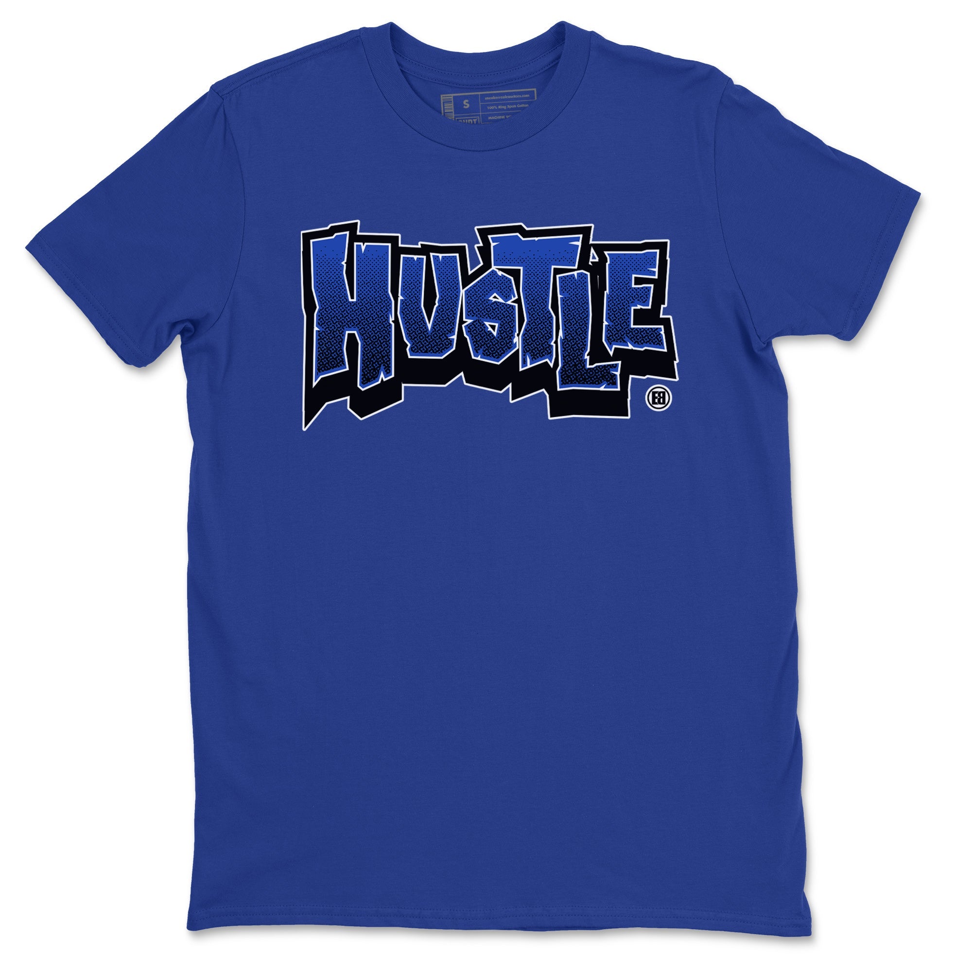 Hustle Graffiti Unisex Tops - Yeezy 350 Dazzling Blue