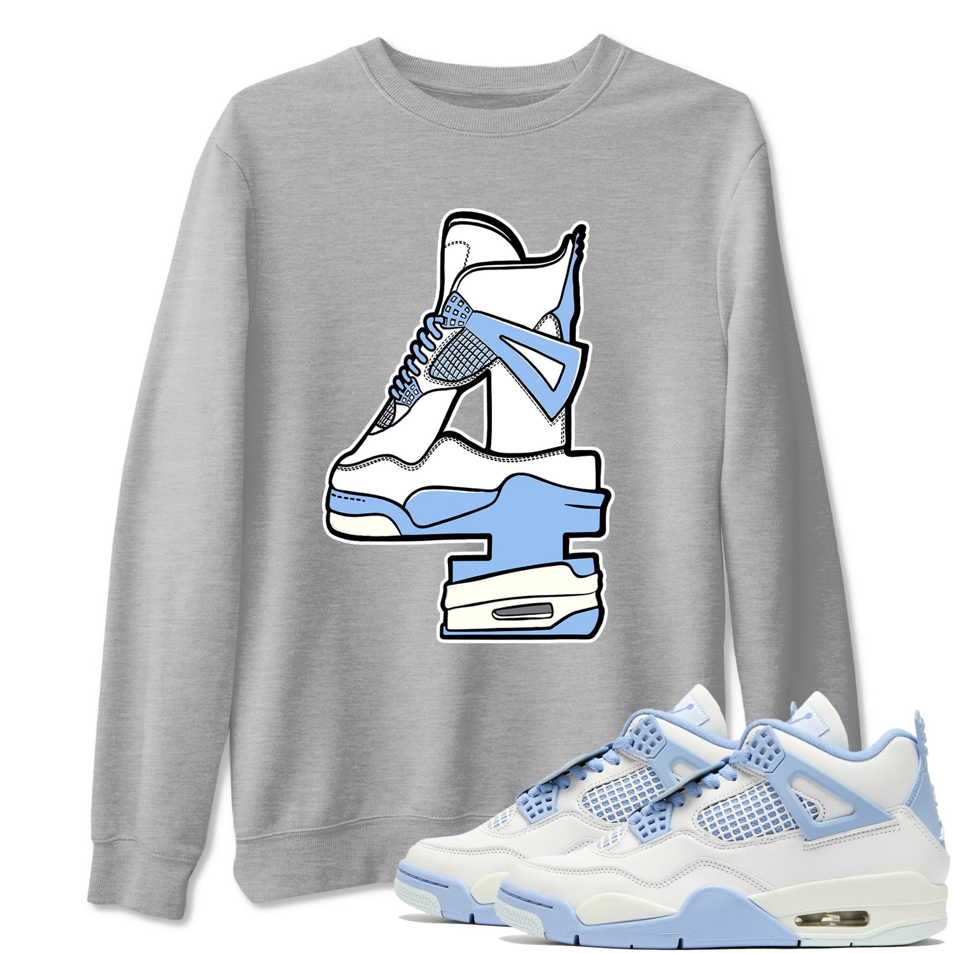 Hustle Number 4 Sneaker Tees - Air Jordan 4 
