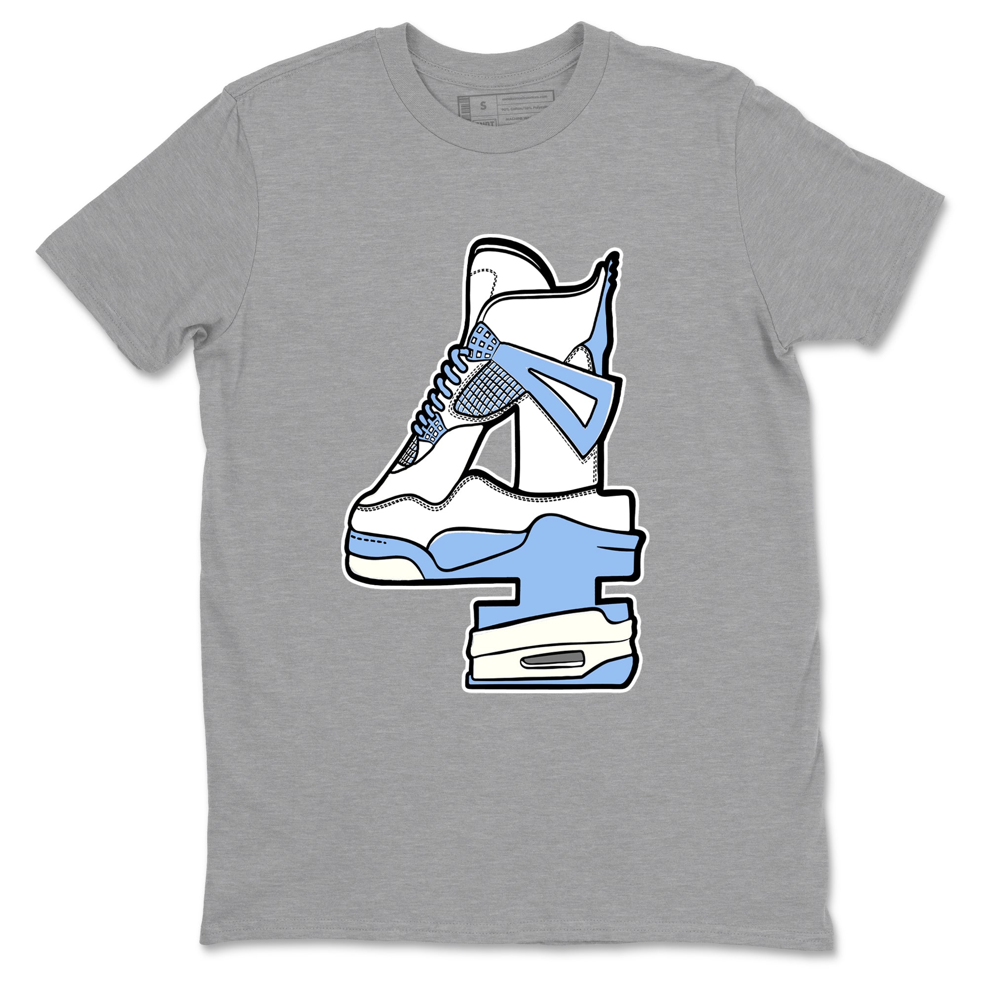Hustle Number 4 Sneaker Tees - Air Jordan 4 