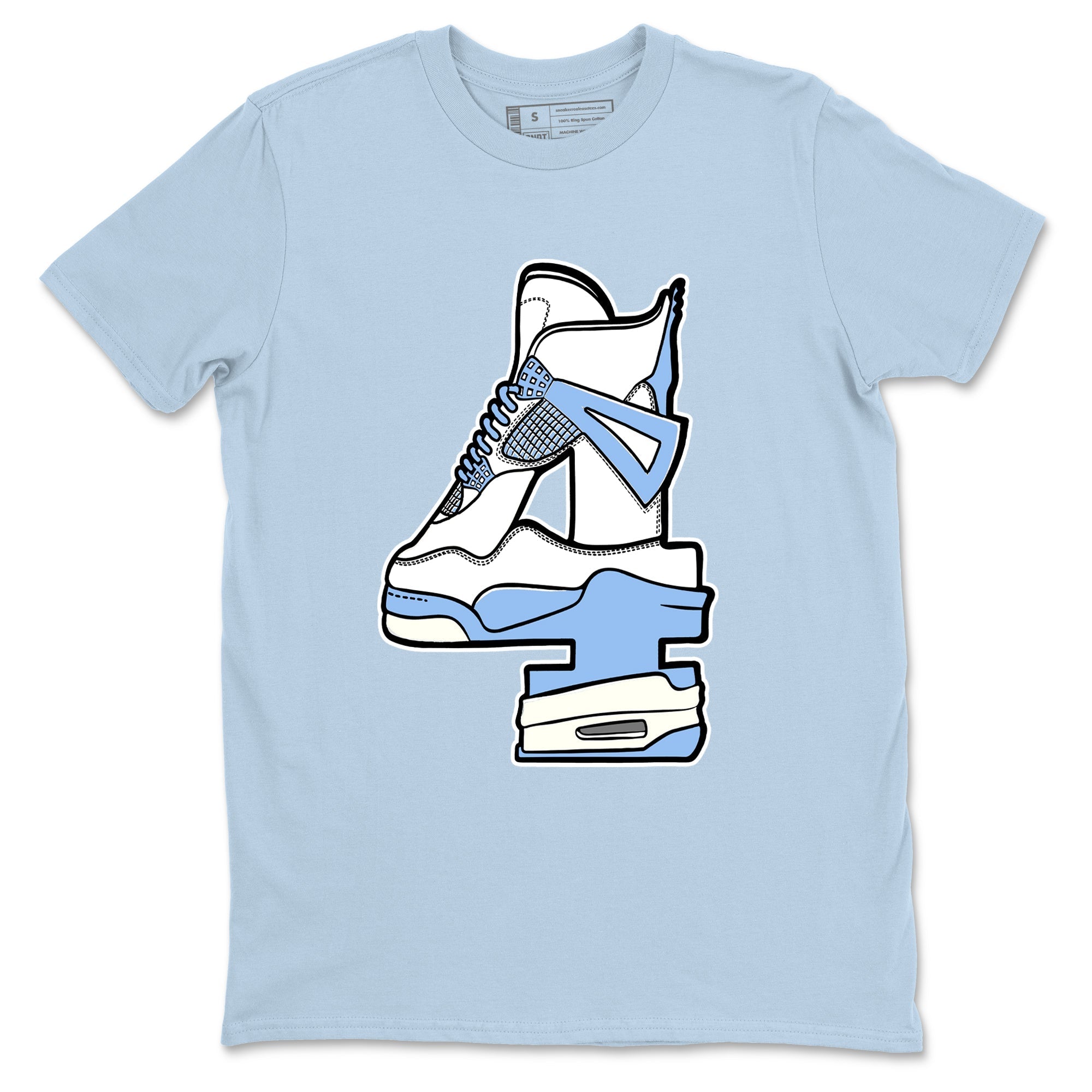 Hustle Number 4 Sneaker Tees - Air Jordan 4 