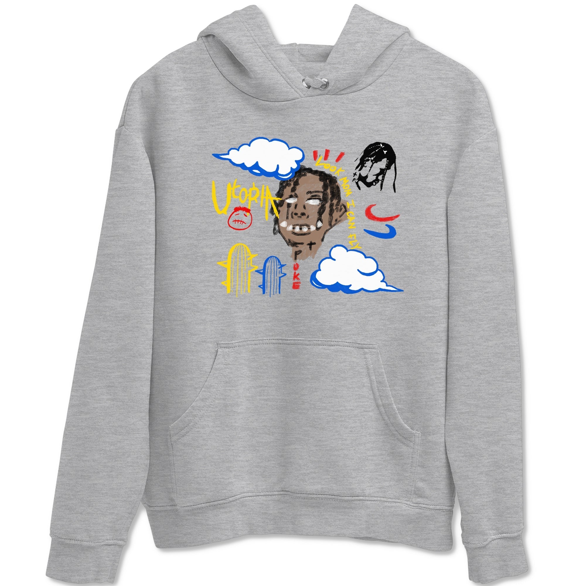 I Can Fly Sneaker Tees - Air Jordan 1 Travis Scott Canary