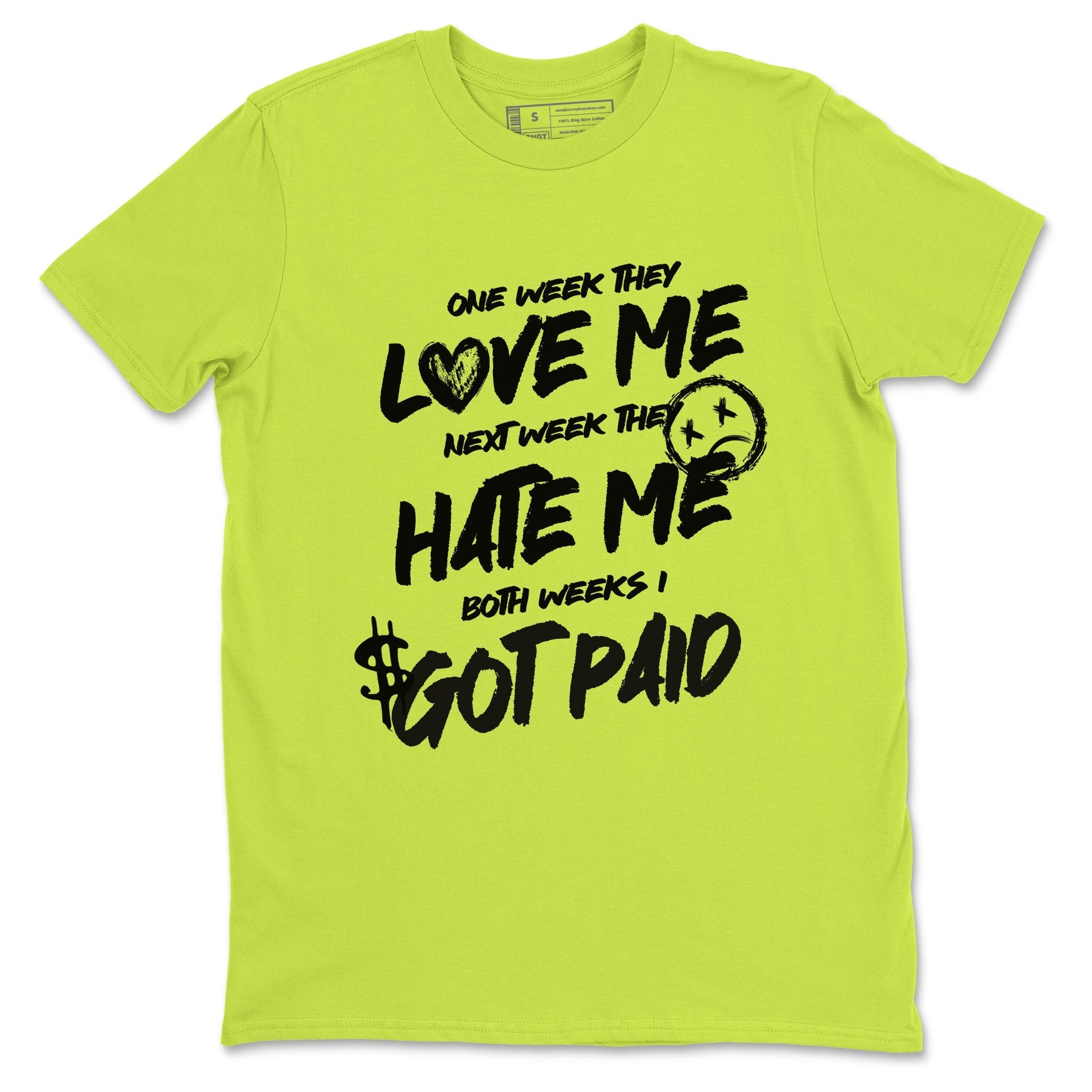 I Got Paid Sneaker Tees - Air Foamposite One Black Volt