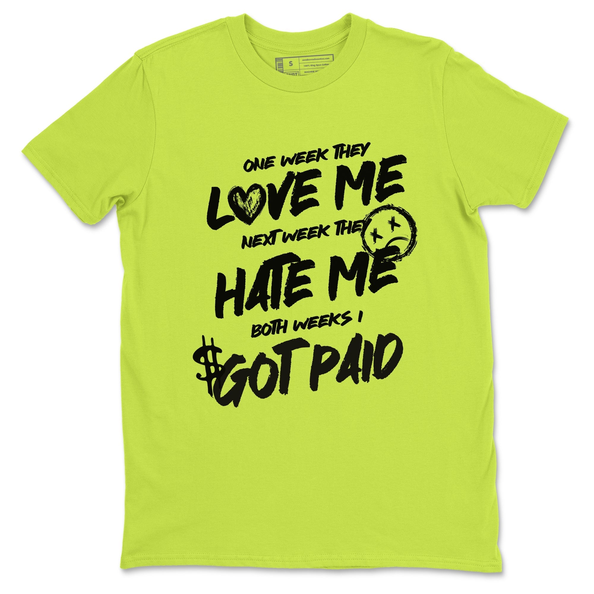 I Got Paid Sneaker Tees - Air Foamposite One Black Volt