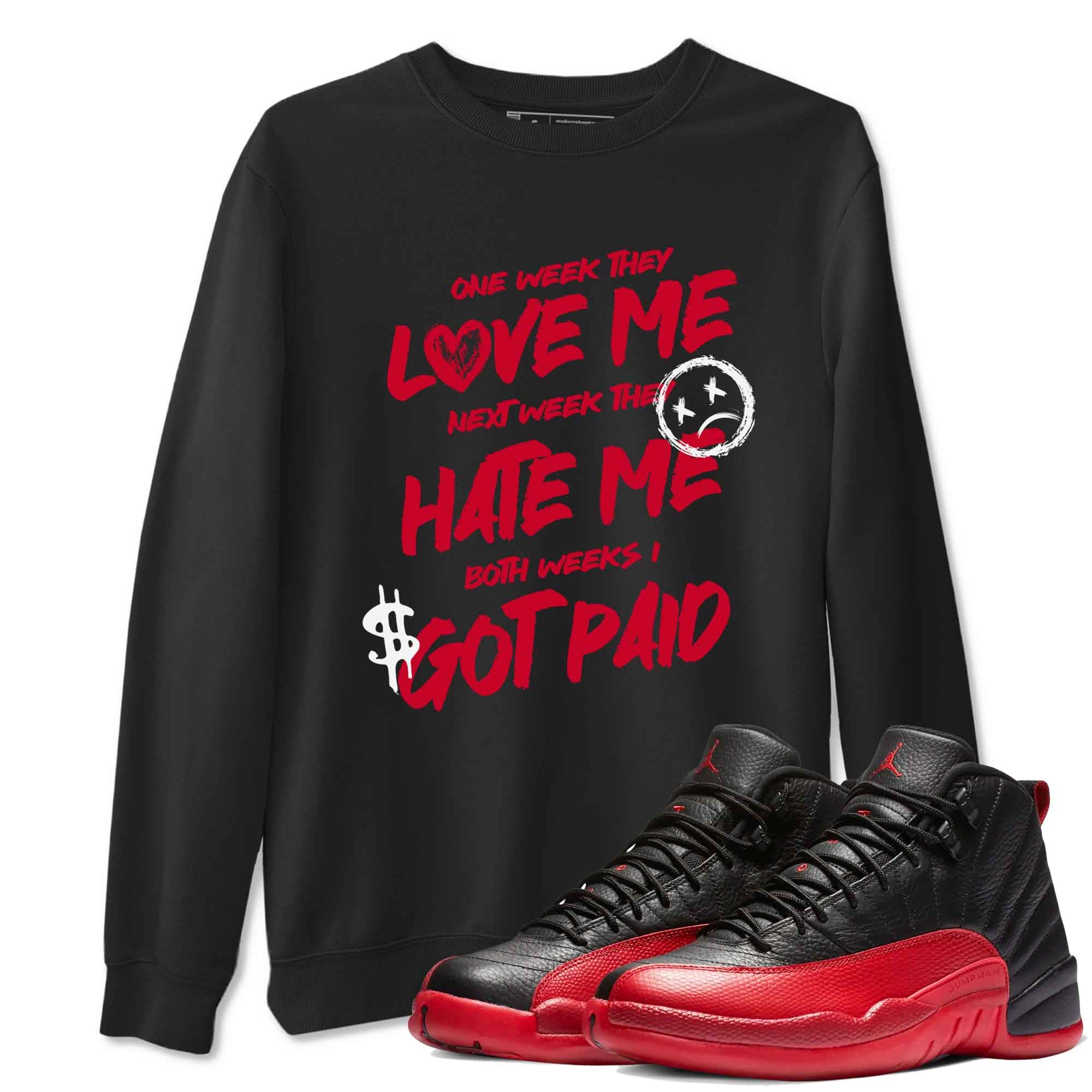 I Got Paid Sneaker Tees - Air Jordan 12 Flu Game