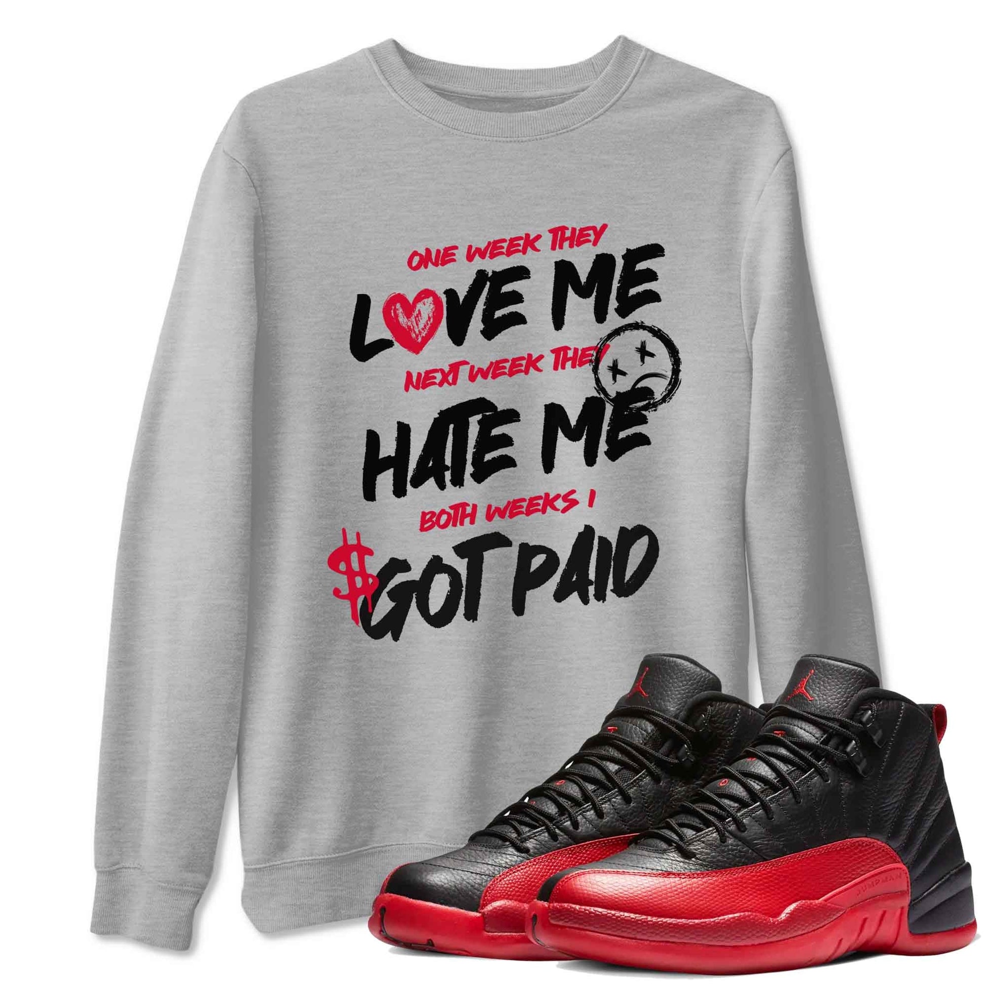 I Got Paid Sneaker Tees - Air Jordan 12 Flu Game
