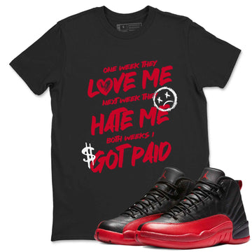 I Got Paid Sneaker Tees - Air Jordan 12 Flu Game