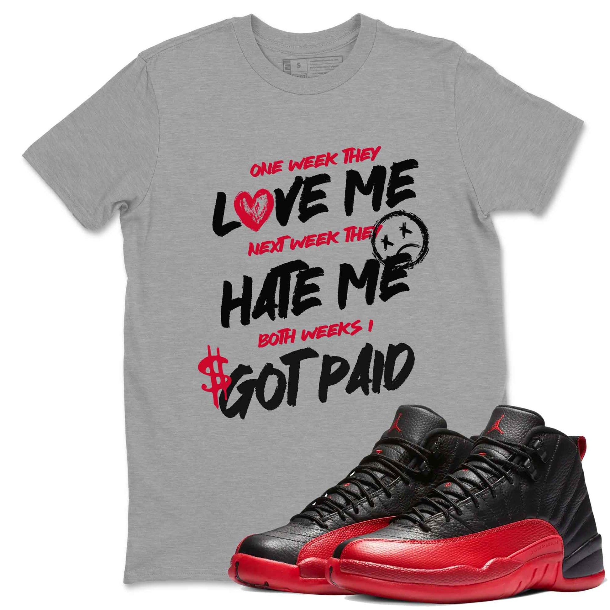 I Got Paid Sneaker Tees - Air Jordan 12 Flu Game