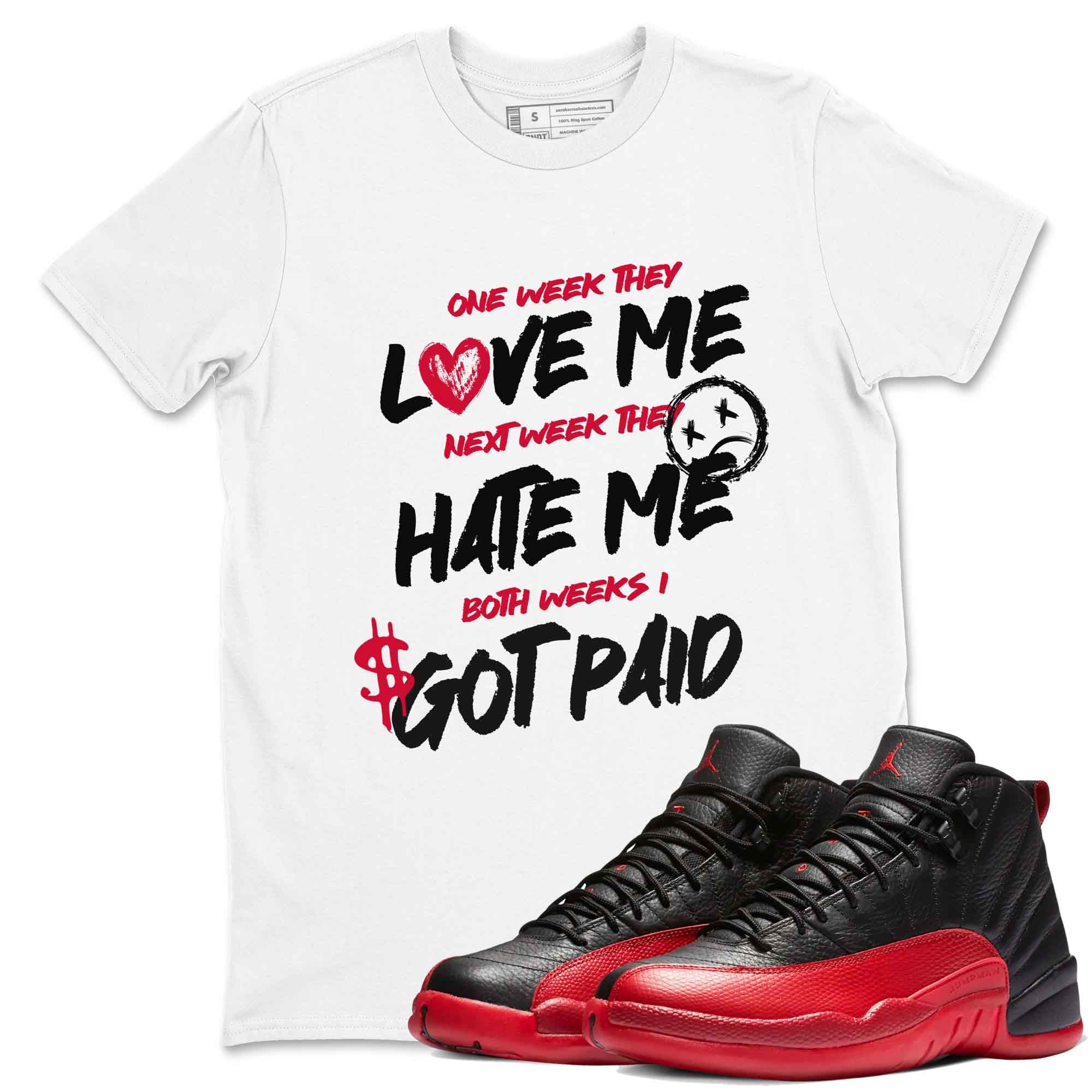 I Got Paid Sneaker Tees - Air Jordan 12 Flu Game