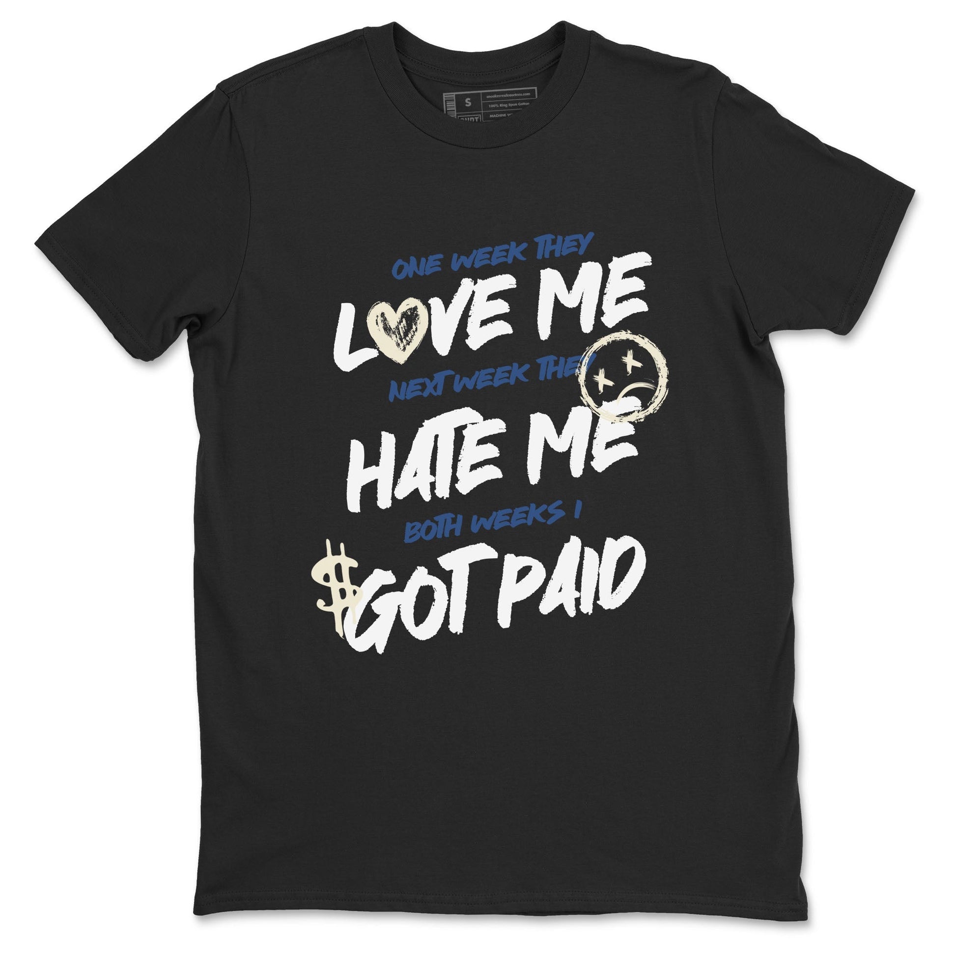 I Got Paid Sneaker Tees - Air Jordan 3 A Ma Maniere x Diffused Blue