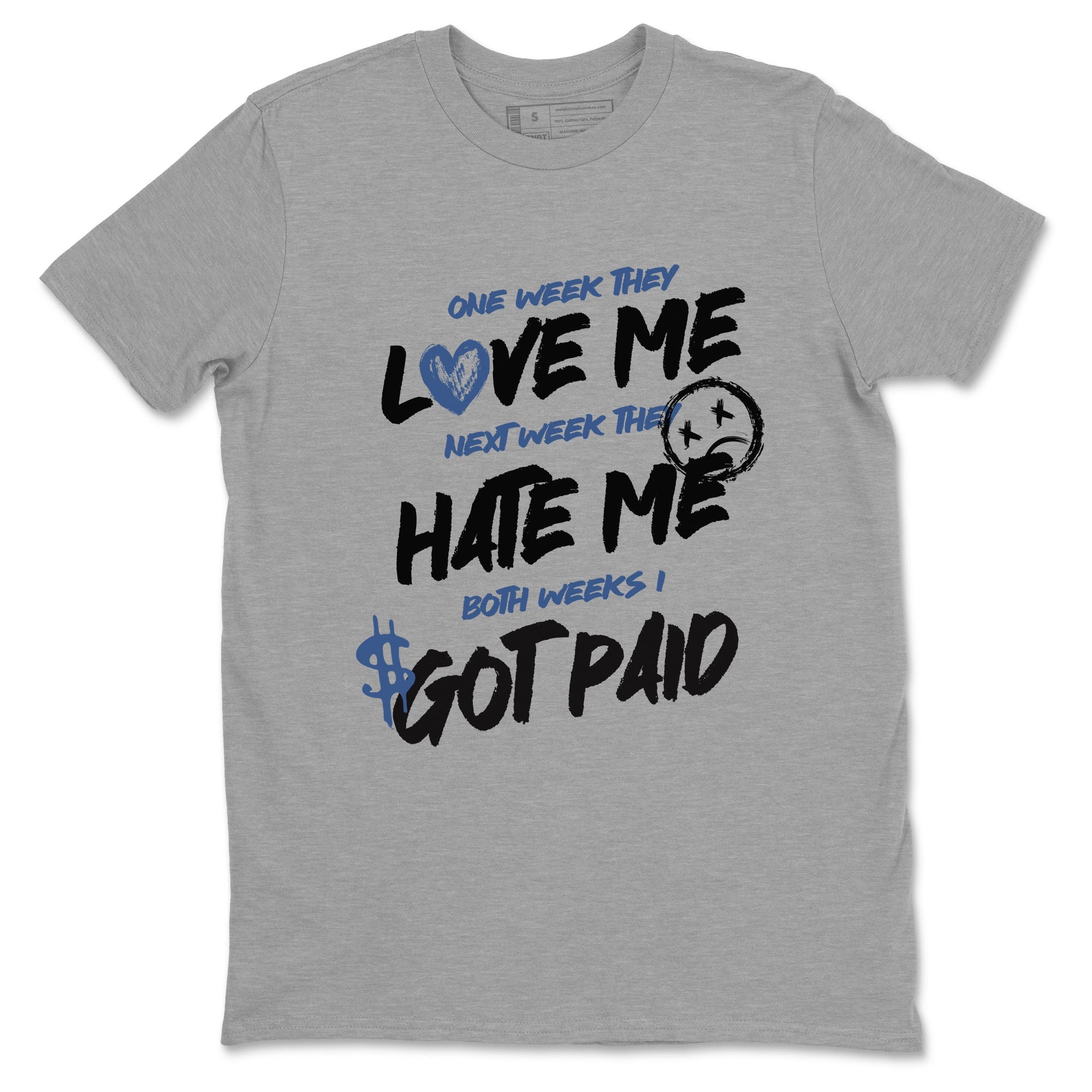 I Got Paid Sneaker Tees - Air Jordan 3 A Ma Maniere x Diffused Blue