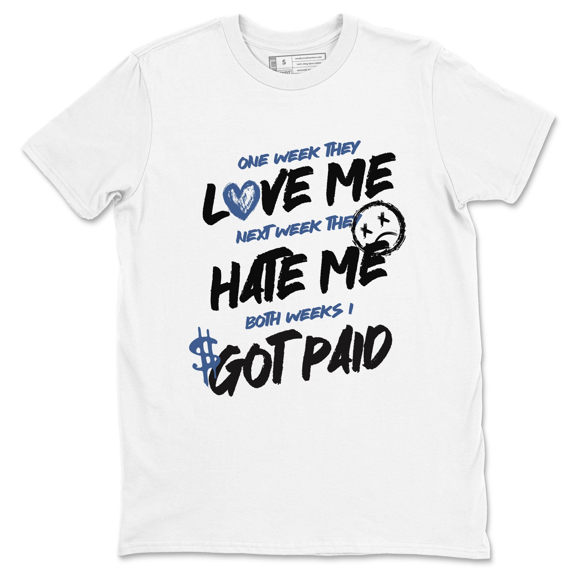 I Got Paid Sneaker Tees - Air Jordan 3 A Ma Maniere x Diffused Blue