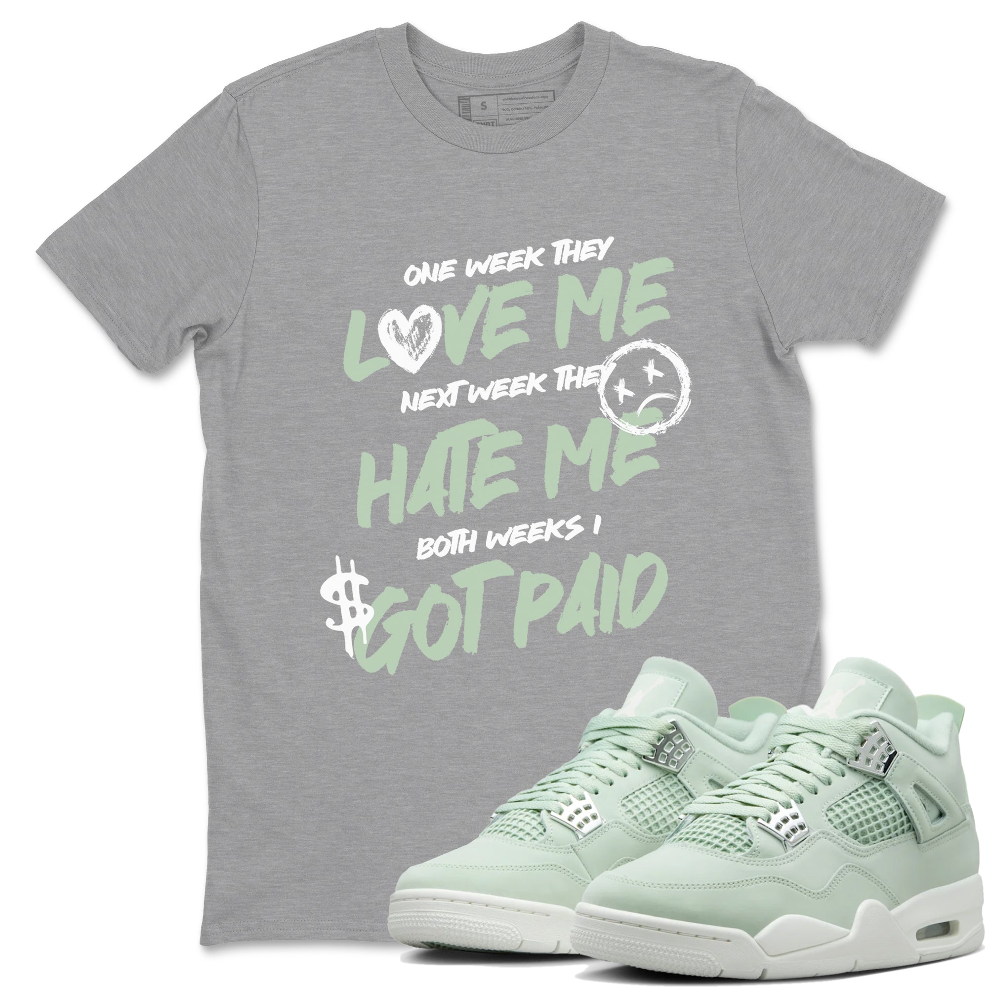 I Got Paid Sneaker Tees - Air Jordan 4 Abundance