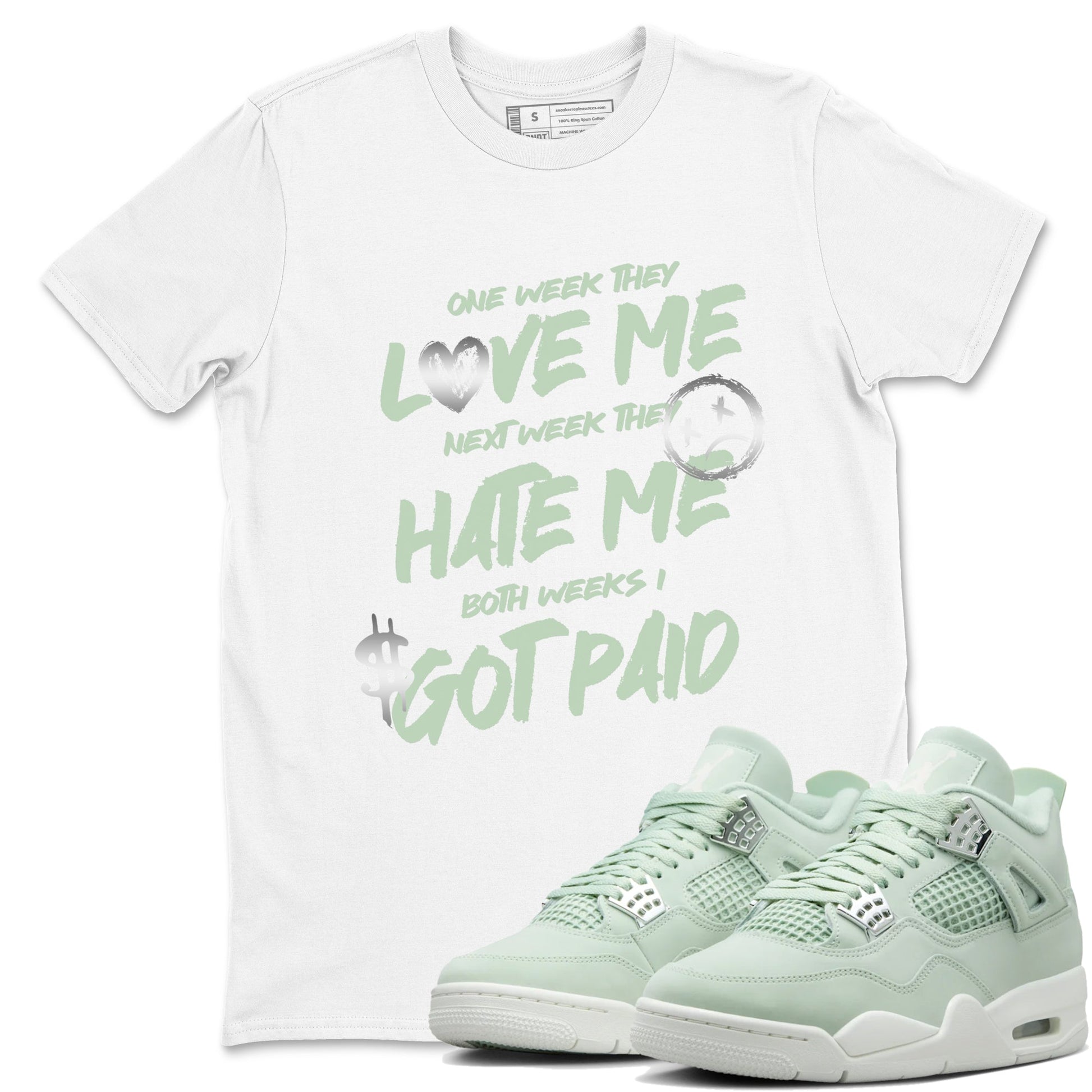 I Got Paid Sneaker Tees - Air Jordan 4 Abundance