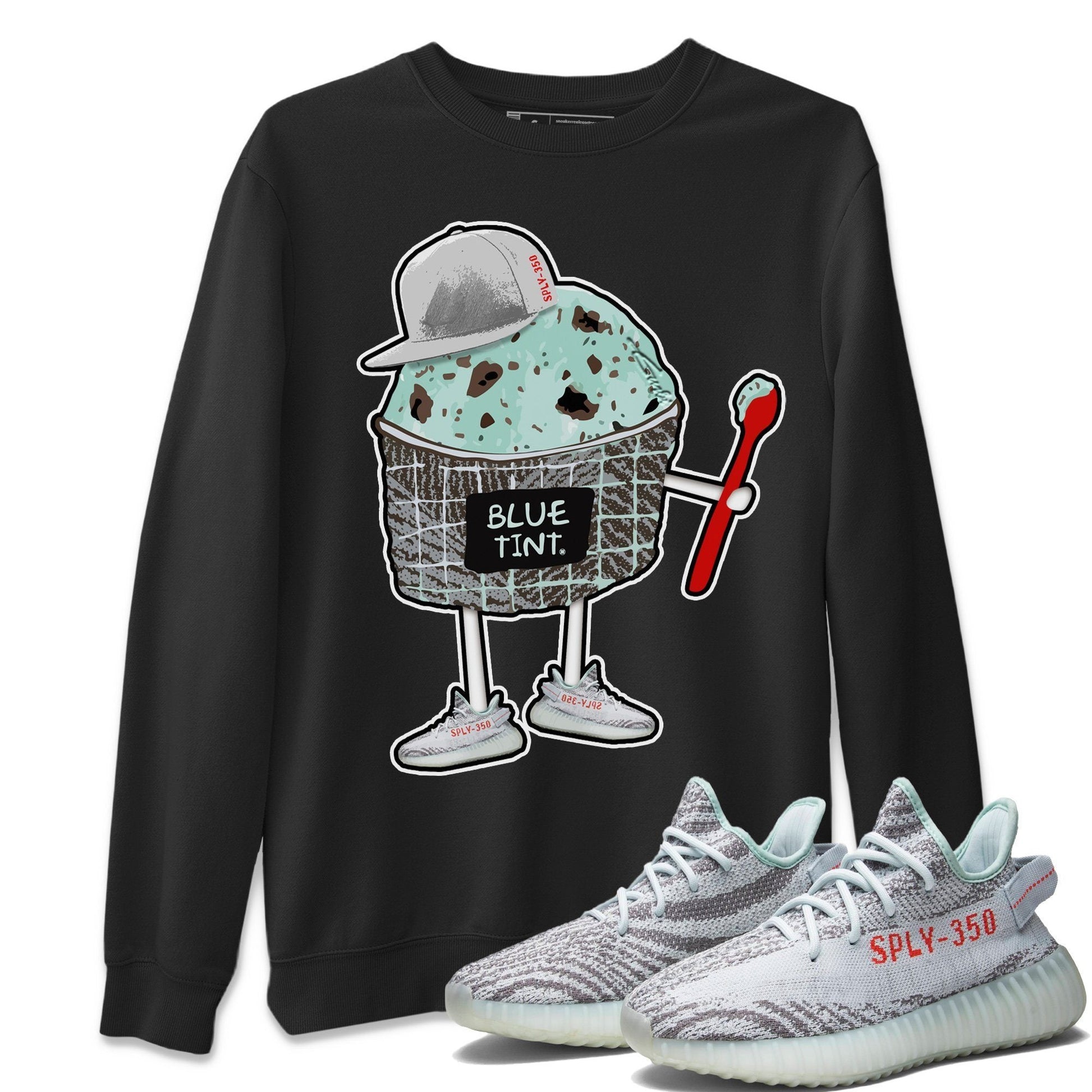Ice Cream Swag Unisex Tops - Yeezy 350 Blue Tint