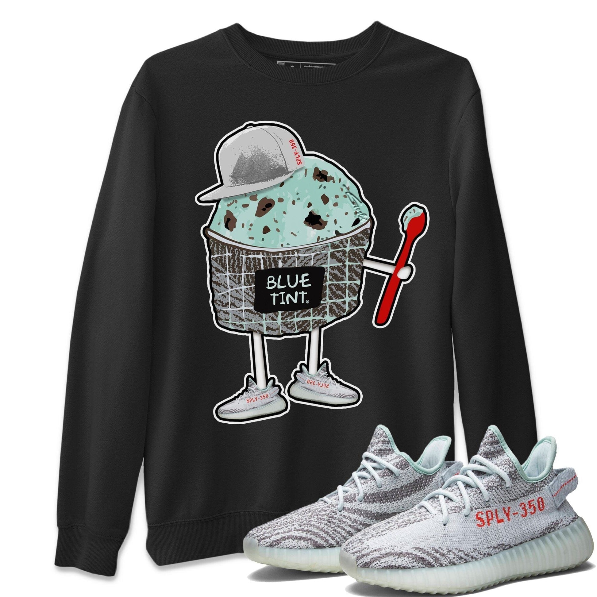 Ice Cream Swag Unisex Tops - Yeezy 350 Blue Tint