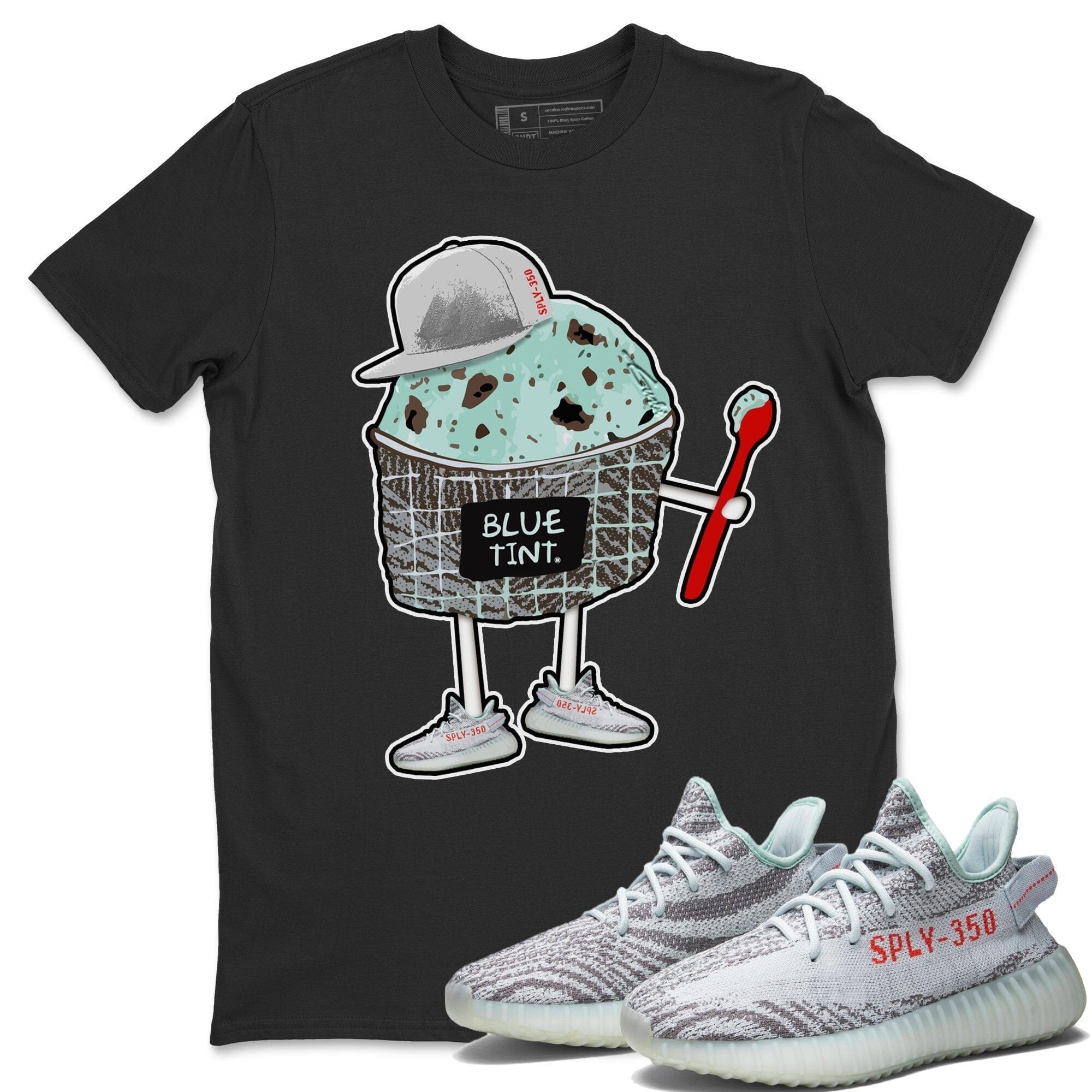 Ice Cream Swag Unisex Tops - Yeezy 350 Blue Tint