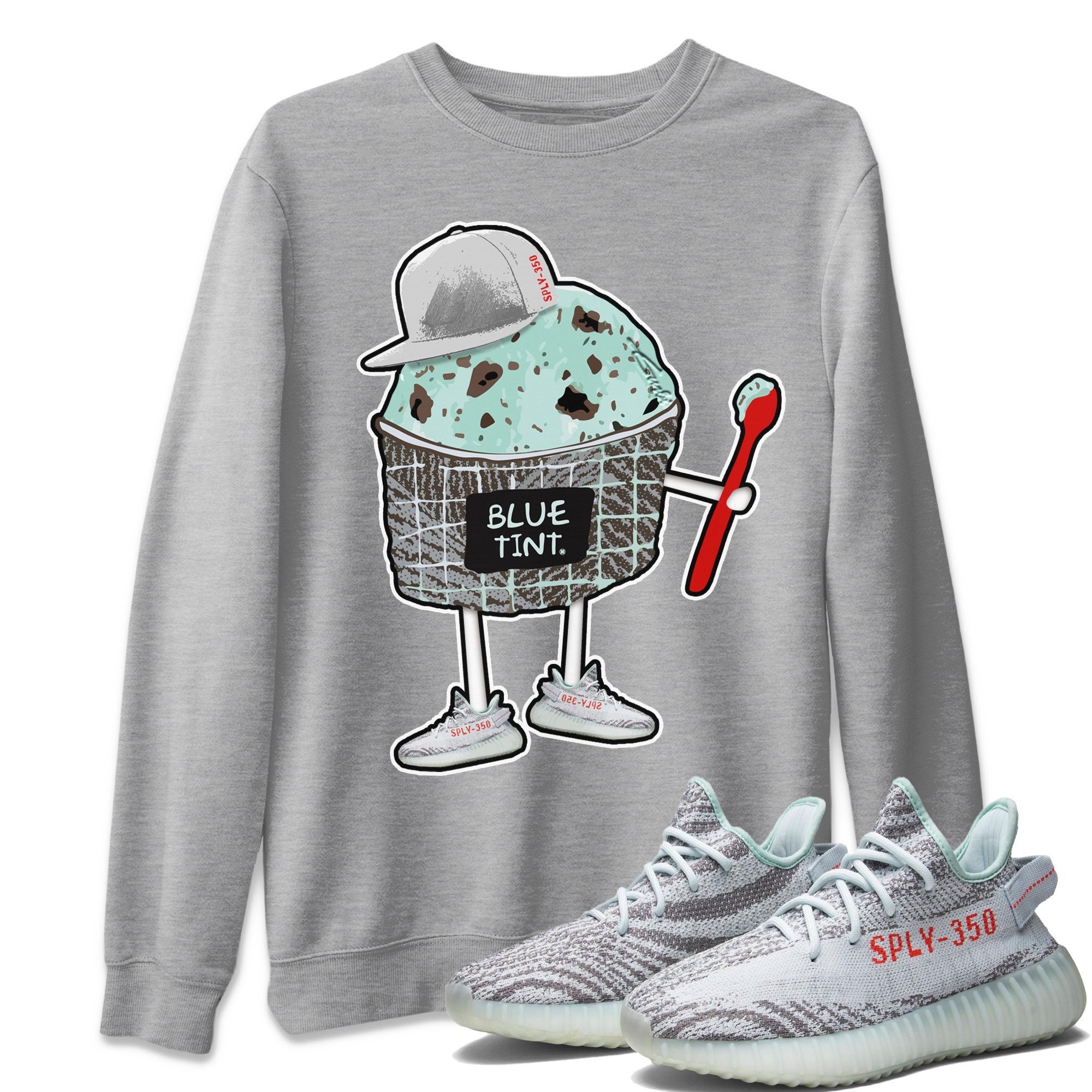 Ice Cream Swag Unisex Tops - Yeezy 350 Blue Tint