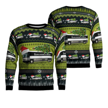 Illinois Department of Corrections Christmas AOP Sweater ? Usalast