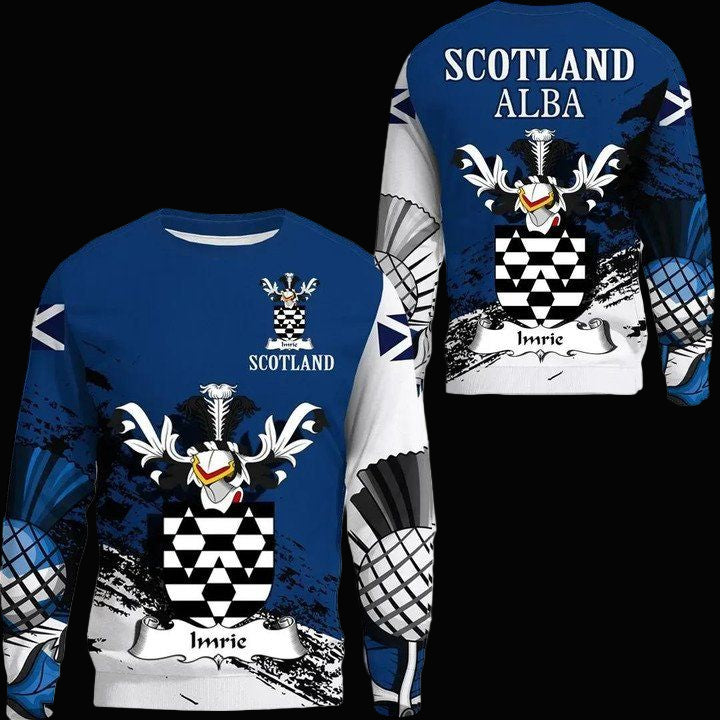 Imrie Scottish Family Crest Scotland Special Sweater A7 ? Usalast