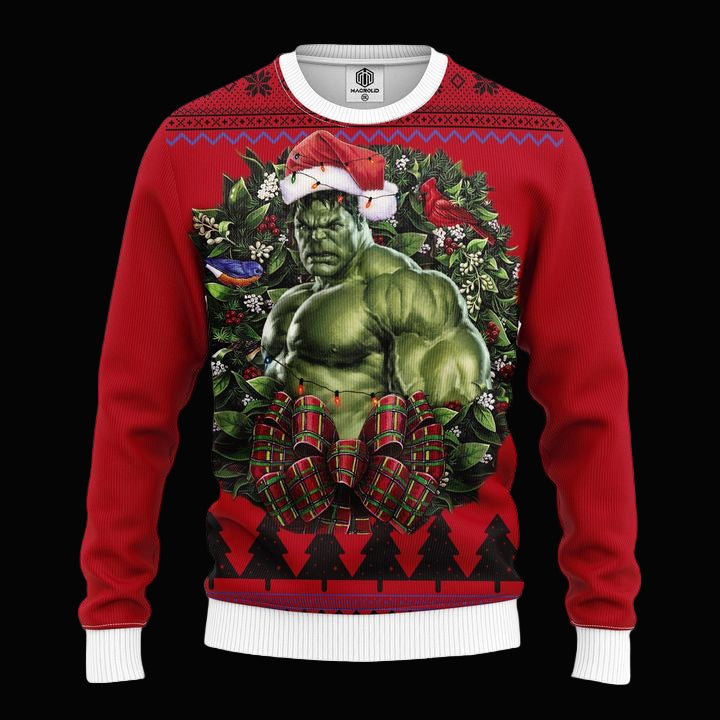 Incredible Hulk Noel Mc Ugly Christmas Sweater Thanksgiving Gift ? Usalast