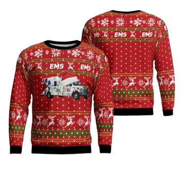 Indiana Indianapolis EMS Christmas Sweater 3D ? Usalast