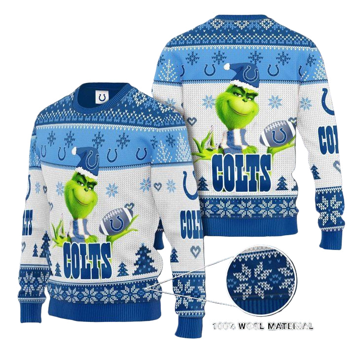 Indianapolis Colts Grinch Sweater ? Usalast