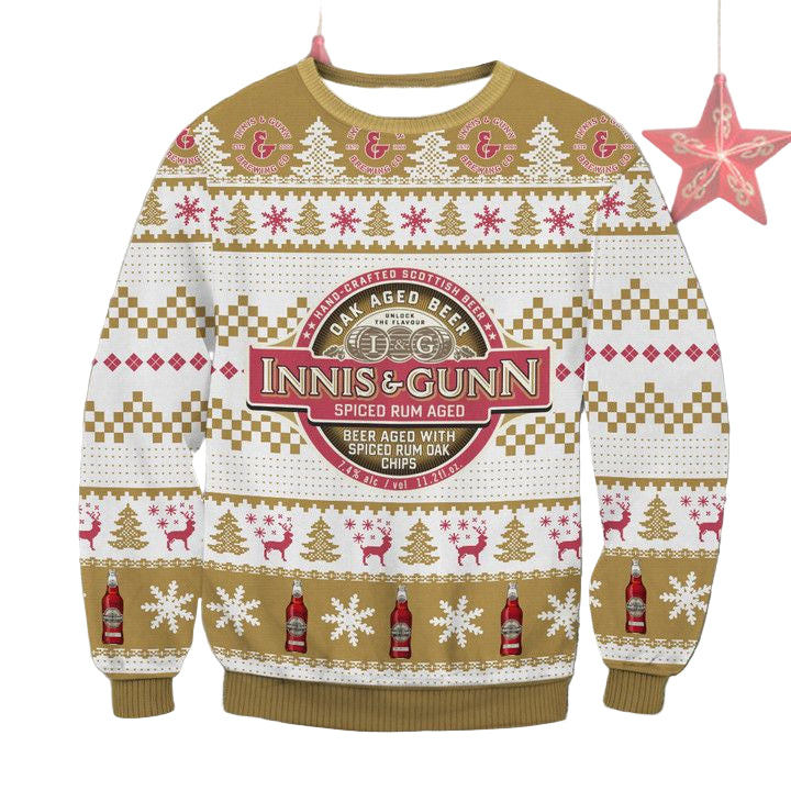 Innis & Gunn Scotland Beer Ugly Christmas Sweater 2022 ? Usalast