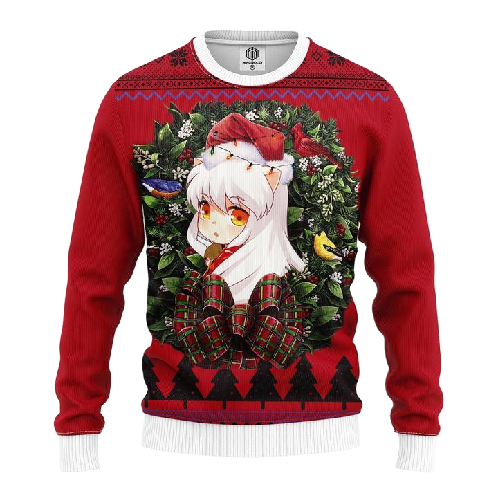 Inuyasha Noel Mc Ugly Christmas Sweater Thanksgiving Gift ? Usalast