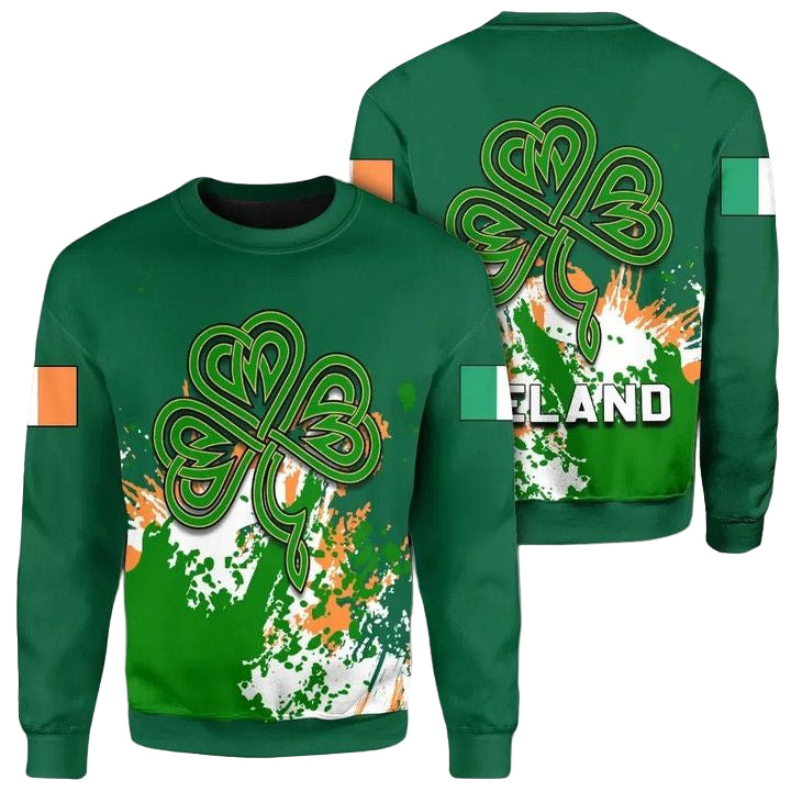Ireland Coat Of Arms Sweater Spaint Style J8W ? Usalast