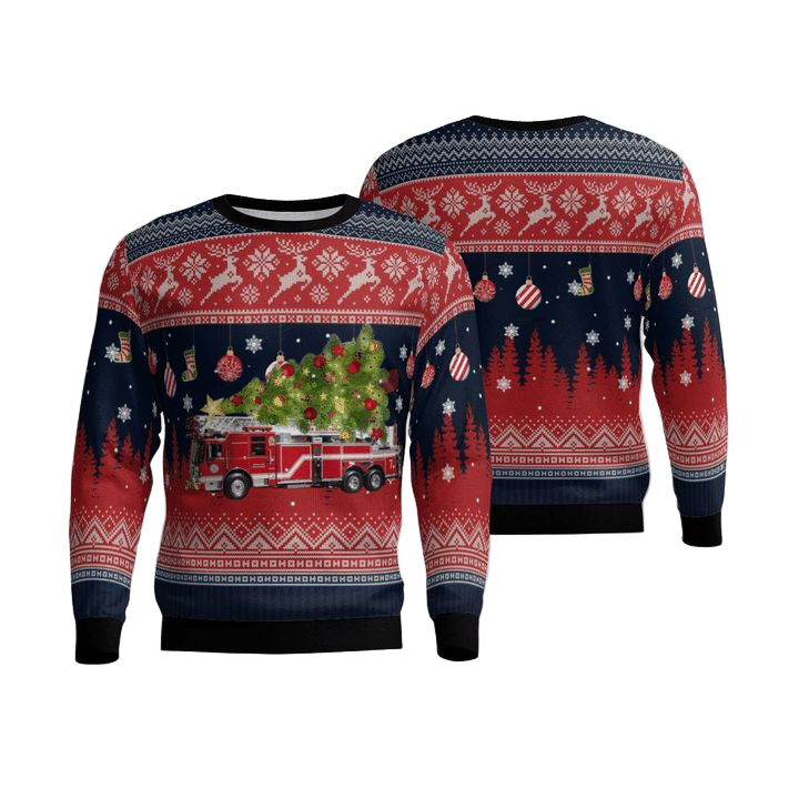 Irving Fire Department AOP Sweater ? Usalast