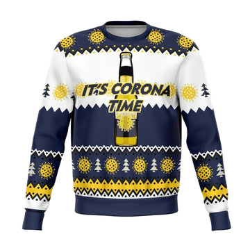 Its Corona Time Funny Meme 2022 Design 3d Ugly Christmas Sweater ? Usalast