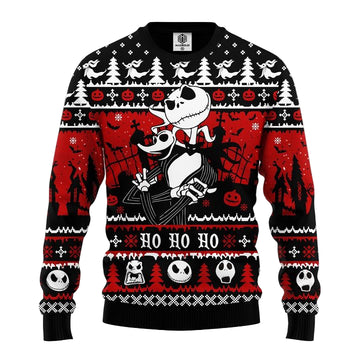 Jack And Zero Nightmare Before Xmas Ugly Christmas Sweater Amazing Gift Idea Thanksgiving Gift ? Usalast
