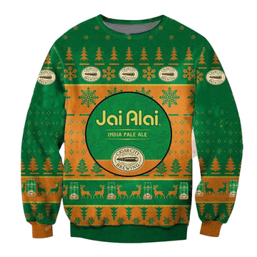 Jai Alai IPA Beers Ugly Christmas Sweater 2022 ? Usalast