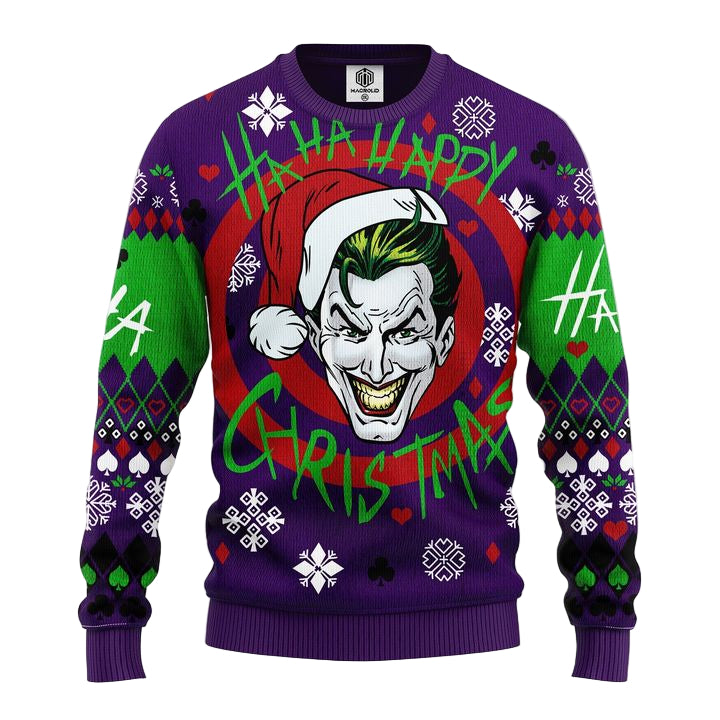 Joker Green Ugly Christmas Sweater Amazing Gift Idea Thanksgiving Gift ? Usalast