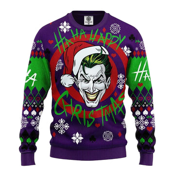 Joker Green Ugly Christmas Sweater Amazing Gift Idea Thanksgiving Gift ? Usalast