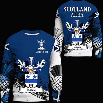 Jossey Scottish Family Crest Scotland Special Sweater A7 ? Usalast