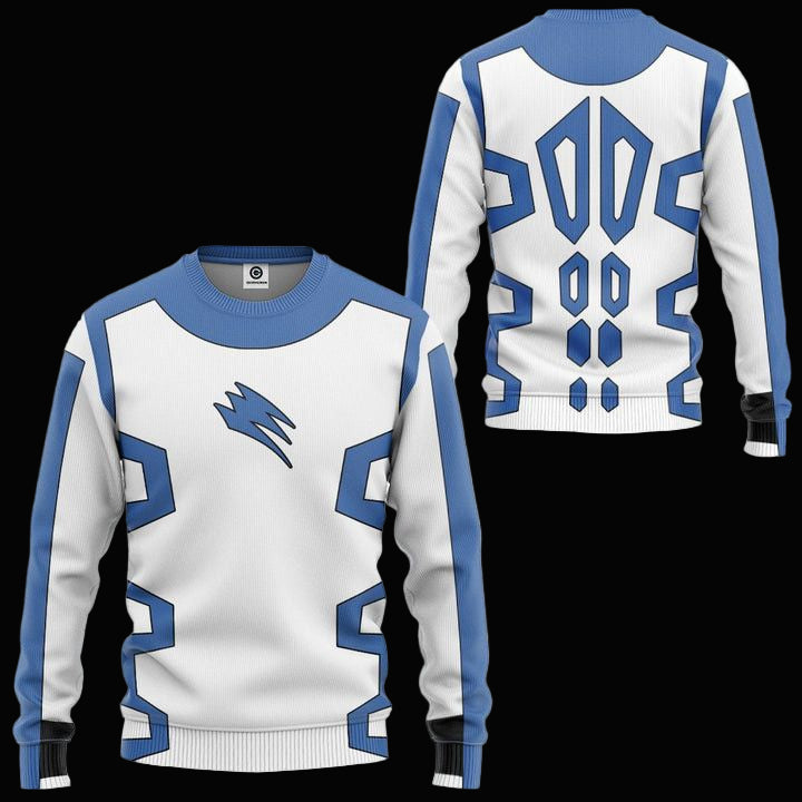 Jungle Fury Blue Power Rangers Ugly Christmas Sweater ? Usalast